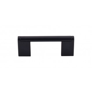 Top Knobs M1054 Princetonian Bar Pull 3 Inch CC Flat Black
